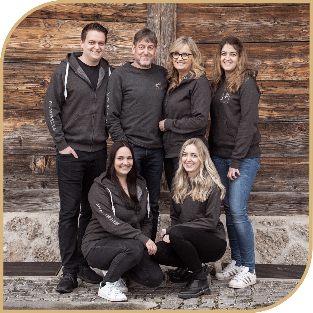 Teamfoto von Kerzen Pfeilstetter